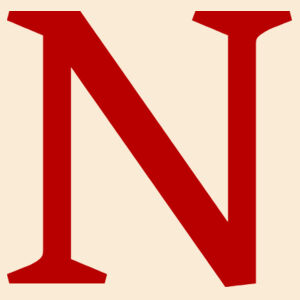 "oversize initial" Santa sack (pull cord) Design