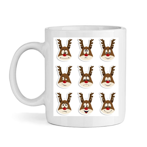 wrap around "reindeer" mug Thumbnail